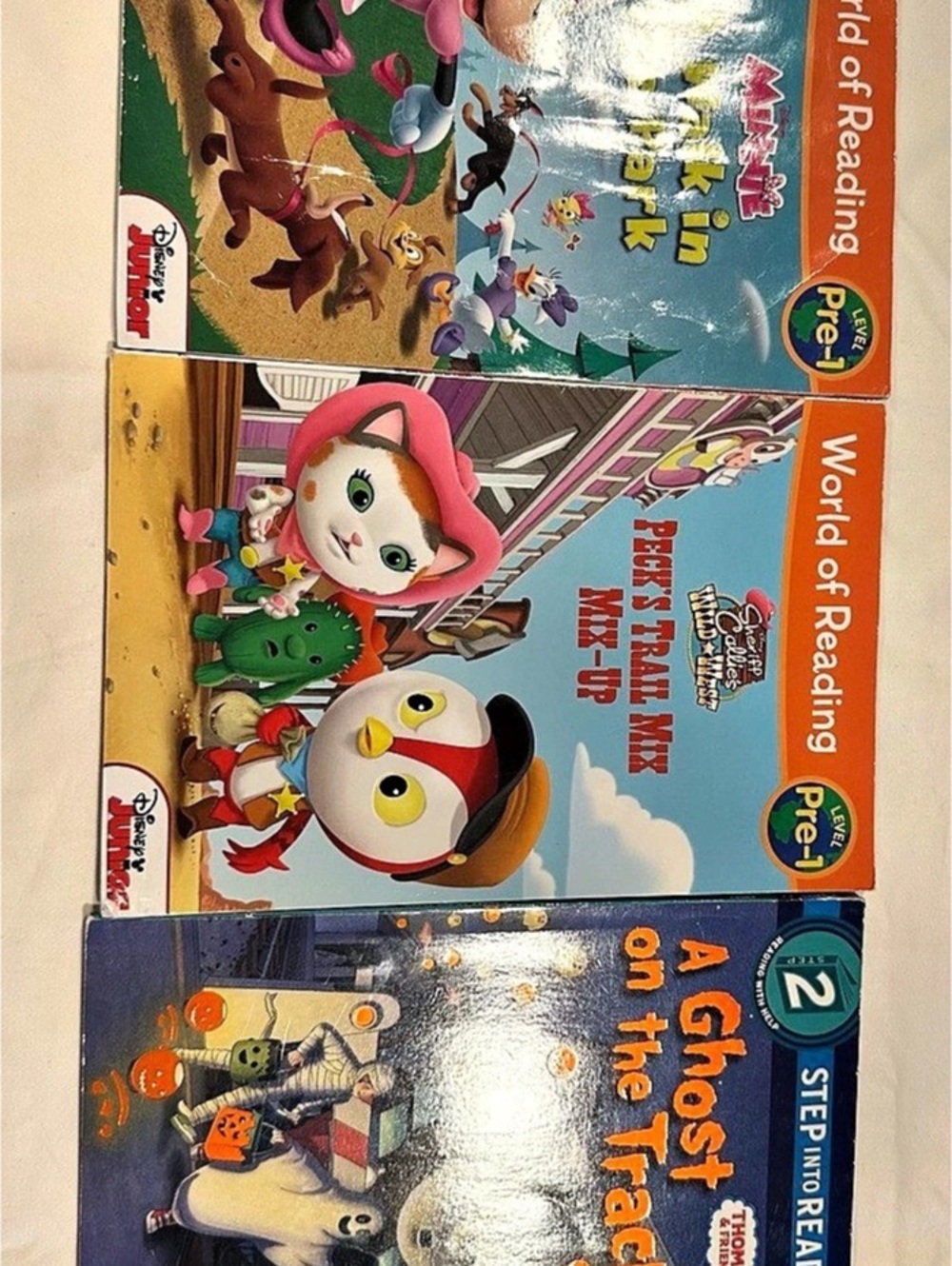 World of Reading Pre-K Step Into Reading book set 3-Book Children's Reading Set